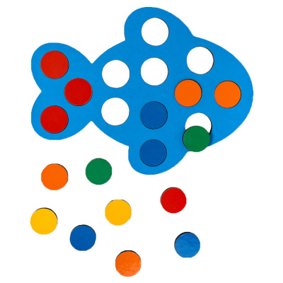 Сортер деревянный Рыбка с заданиями Десятое королевство 05116 1